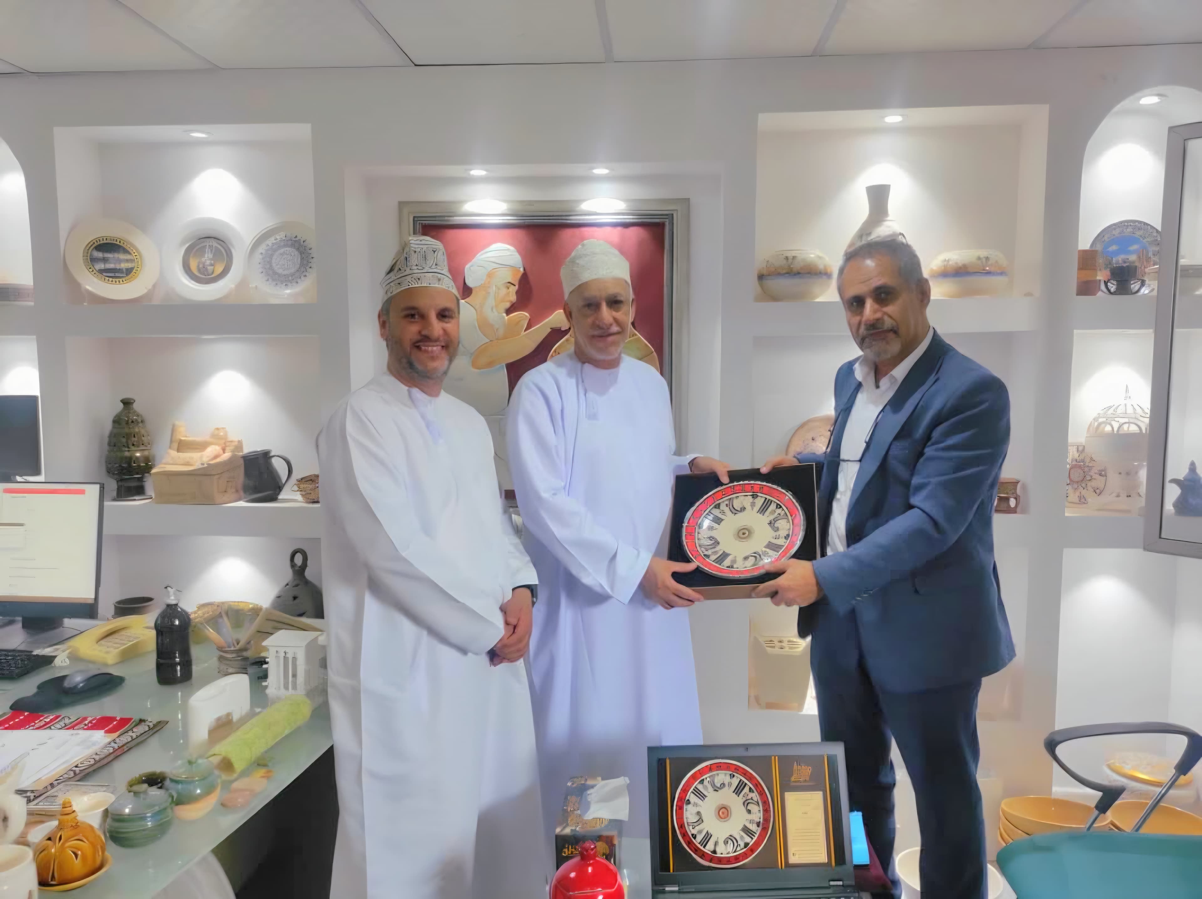 Meeting with Dr. Al-Adwi