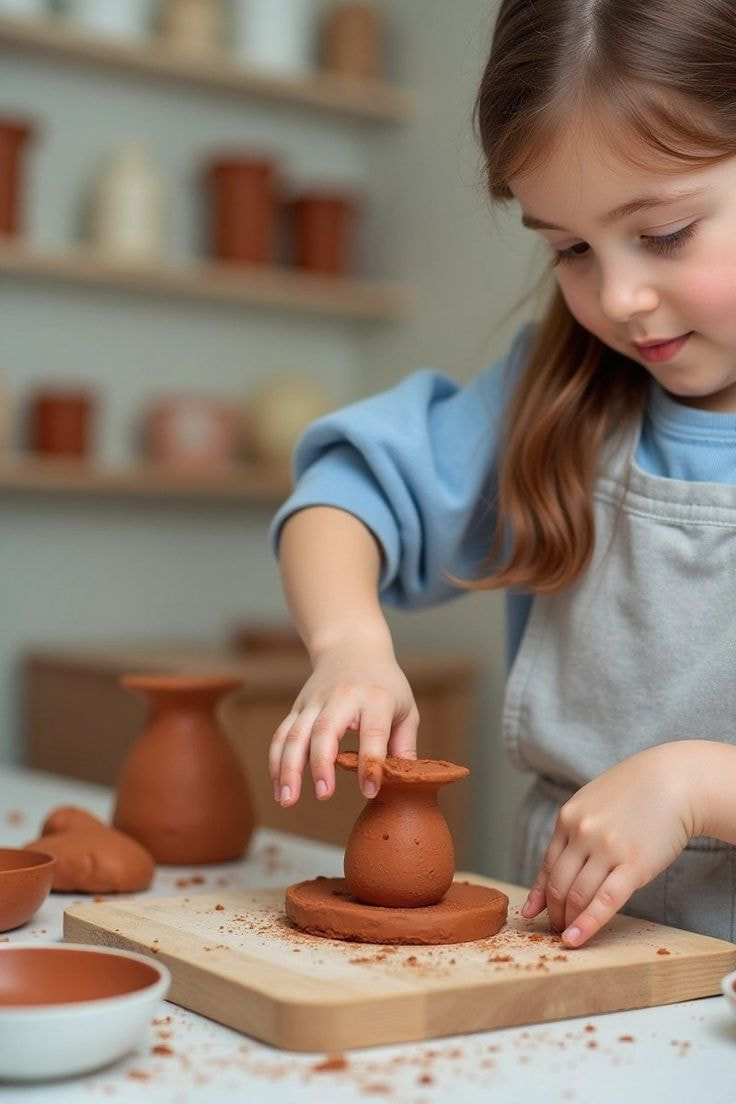 Handmade Pottery Class (Ages 8-14)  